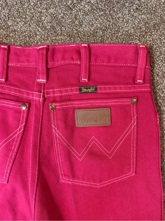 Wrangler Denim - Vintage wrangler pink denim
